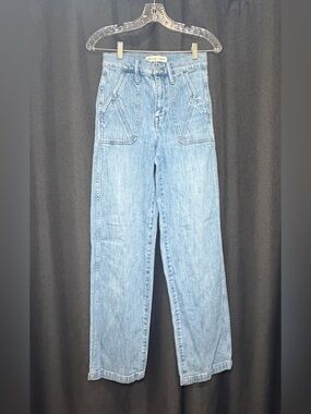 MADEWELL x Warm | straight leg high rise jeans